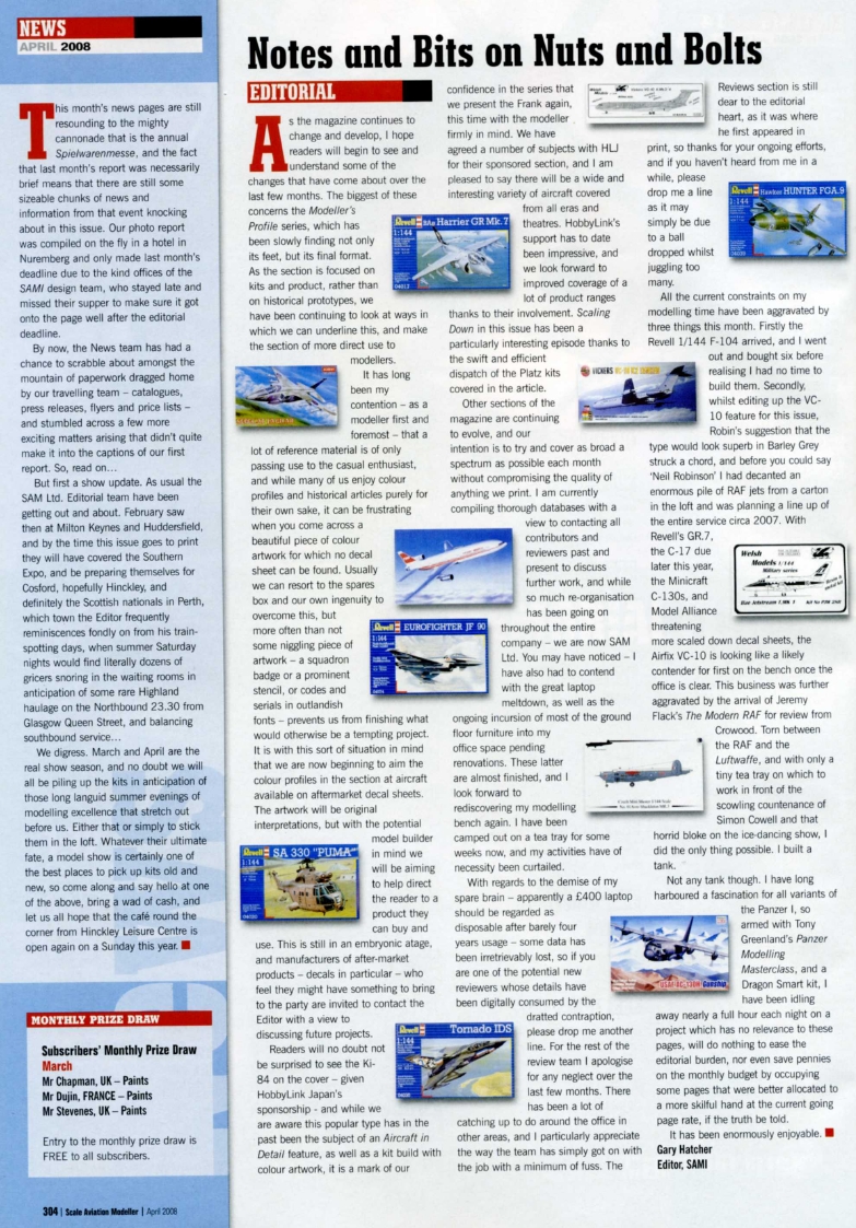 Scale Aviation Modeller International 2008-04